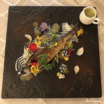 プチレストラン ブーケ・ド・フランス - 姫鱒のスーヴィッド