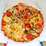 Domino Pizza - クワトロ２ハッピーのチーズクラスト♡