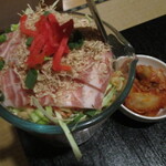 粉紋 - 豚キムチもんじゃ！