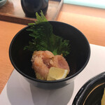 ひょうたん寿司 - お通しの明太子