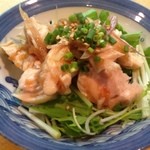亜楽 - 鳥ささみの梅肉和え