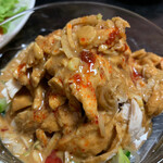 中国料理 吉宝 - 蒸し鶏胡麻ソース