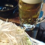 やまじん - セルフサービスの生ビール２８０円（安！）