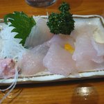 根岸家 - 皮はぎ刺身