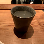 Raian - 帰山（きざん）蕎麦湯割り　¥850