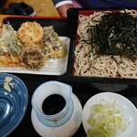 Soba Doko Ro Takinoya - 天ざるそば 940円