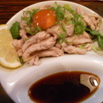 Izakaya Mura Matsuri - 朝引き鶏　せせり湯引き