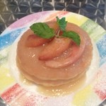 ロコズキッチン - 季節のパンケーキ(桃)