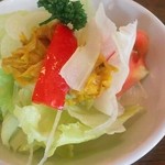 キャリヨン - 野菜サラダ！新鮮なので綺麗ですね♪