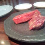 こんなに分厚くても、噛み切れる柔らかさ