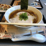 らあめん花月嵐 - しょうゆらぁ麺　飯田商店、1,100円。