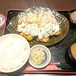 千年の宴 - チキン南蛮定食¥800-
