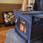 瞬 - 薪ストーブあったかい