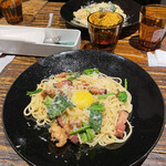 下川六〇酵素卵と北海道小麦の生パスタ 麦と卵 - 