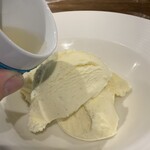 ピッツェリア・エ・バール・レガーメ - グラッパかけて