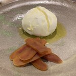 ピッツェリア・エ・バール・レガーメ - からすみとモッツァレッラ