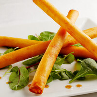 プリプリ海老と黄韮のスティック春巻