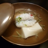 京都 吉兆 名古屋店 - 2012.08　椀、鱧、胡麻豆腐