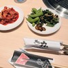 Yakiniku Riki - 食べ放題のキムチ、ナムル、枝豆