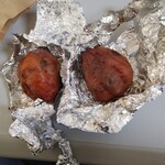 石屋の石焼き芋 源 - 安納芋紅Ｍ２個