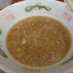 ラーメン二郎 - 非乳化