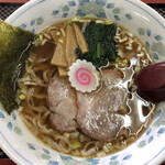 手打麺 笑くぼ - 中華そば(750円)