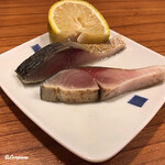 千陽 - 八戸産 真鯖の炙り
