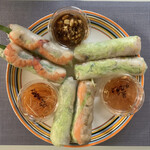 ミ・レイ - テイクアウト「海老の生春巻き」「肉の生春巻き」「魚の生春巻き」