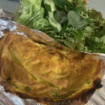 ミ・レイ - テイクアウト「バインセオ」スチームオーブントースターで温めてパリパリ！悶絶の旨さ。