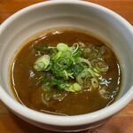 麺屋 高橋 - つけ汁のアップ
