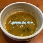 麺屋 高橋 - スープ割のアップ