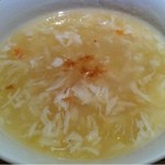 中国飯店 富麗華 - 冬瓜と蟹肉のとろみスープ