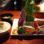 カフェ ナカクラ - 味噌ハンバーグ