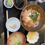 Sekishuu Maruhime Shokudou - 炙りマヨサーモン丼