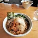 Kagoshima Ramen San Nambou - らーめん（大盛）￥850