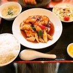 中華厨房 もりもと - 酢豚ランチ　￥７５０