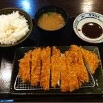 一久 - ジャンボ特選ロースカツ定食