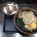 Tougeno Soba - ドテ煮丼セット