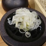 蕎麦きり みよた - 薬味