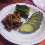 わかどり - 漬け物盛り合わせ