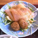 さくら本店 - (ﾗﾝﾁ)さくら定食 変わり鉢：生ハムと鶏団子サラダ　2021.1.29