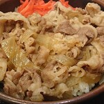 ゆう月 - 蕎麦屋らしい牛丼