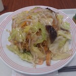 Rin Ga Hatto - 野菜たっぷり皿うどん、野菜フライ麺増量