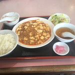 慶華楼 - ランチ麻婆豆腐890円