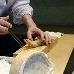 みかわ 是山居 - 松茸仕上がり