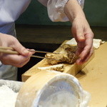 みかわ 是山居 - 松茸仕上がり