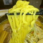 麺組 - 麺組「味噌ラーメン(麺アップ）」