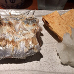 めしの助 - 太刀魚塩焼き & 玉子焼き