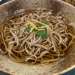 凪 - セットのかけ蕎麦（ネギ抜き）