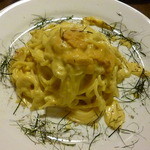 シロクマ食堂 - 生うにのクリームスパゲティ(\１，４００）